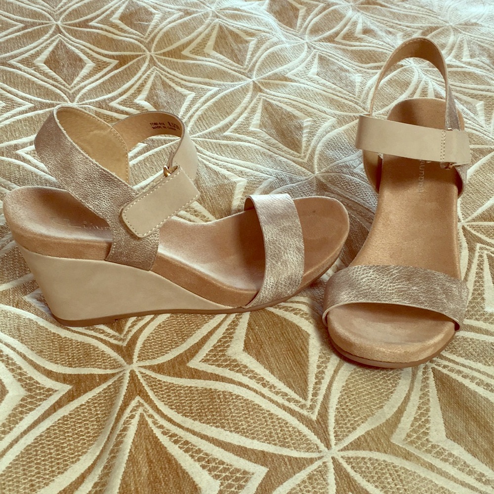Shoes worn once for wedding.  Comfy!